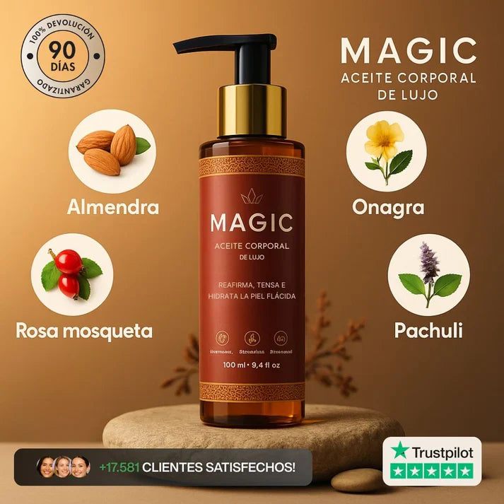 Besque™ Magic Body Oil - Para estrías, flacidez y piel seca