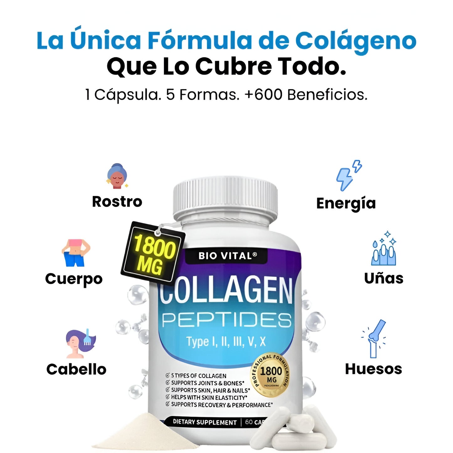 Colágeno® de Alta Pureza Anti-Edad