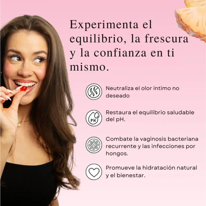 Femenine Blanced Gummies, No mas Olor ni Incomodidad