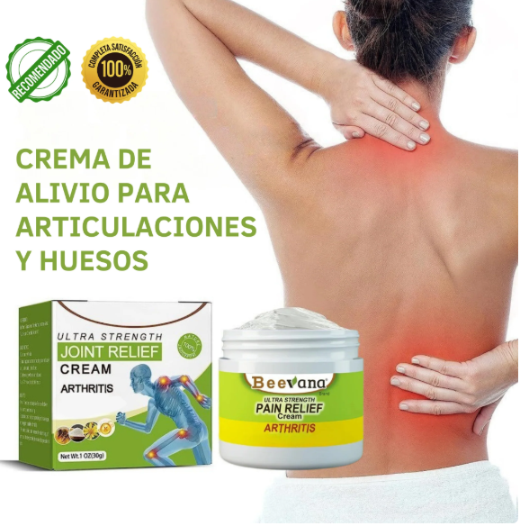 Crema Ultra Fuerte de Alivio Rápido para Articulaciones y Músculos