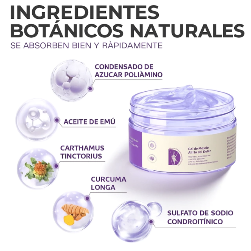 ODALIT ® Gel de masaje calmante para artritis - Chau dolor, hola bienestar en 3 minutos