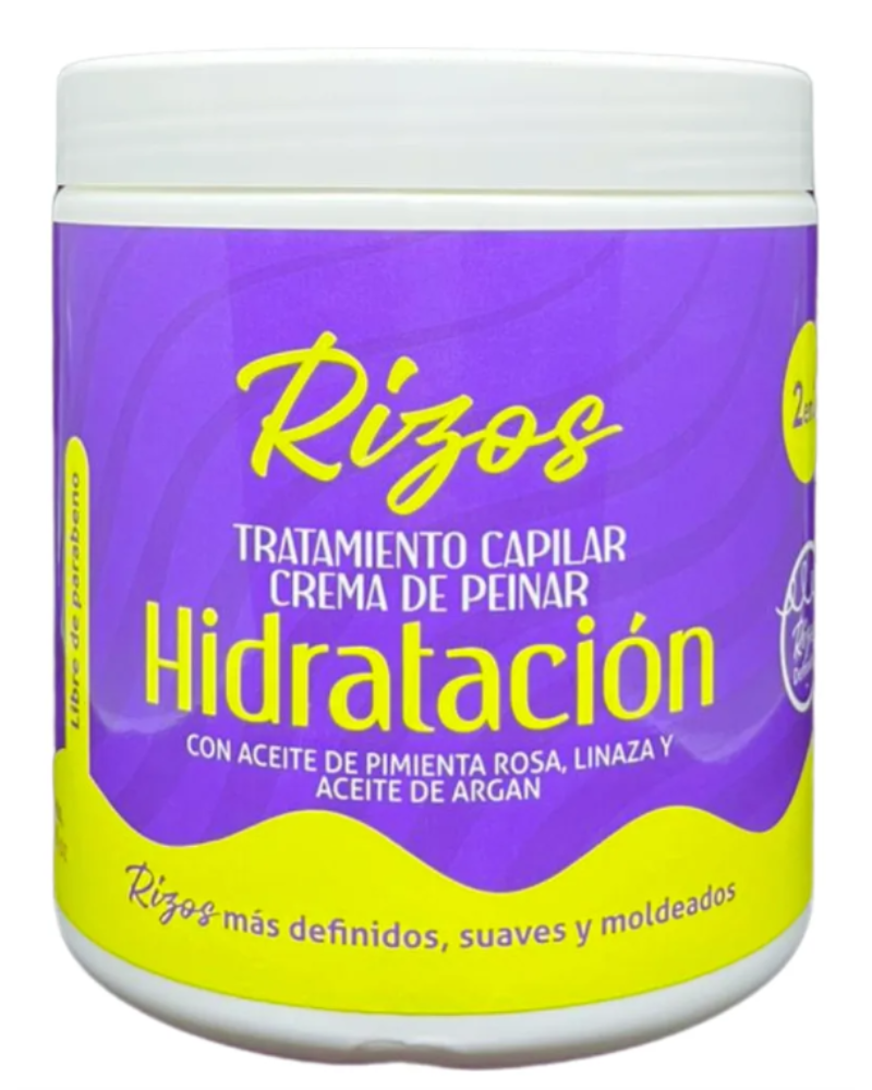 “Crema Definidora e Hidratante para Rizos”